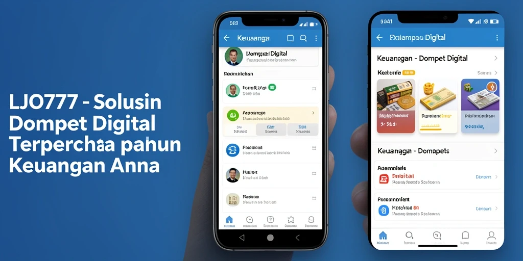 Antarmuka pengguna LJO777 yang sederhana dan mudah dipahami.