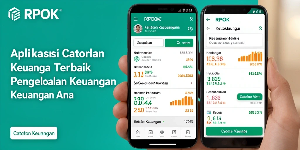 Tampilan antarmuka RPOK yang intuitif dan user-friendly untuk Catatan Keuangan.