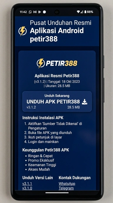 Petir388: Unduh dan Instal APK Terbaru untuk Android