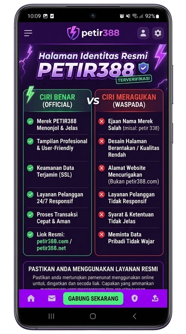 Halaman Resmi Petir388 untuk Pengguna Android Indonesia